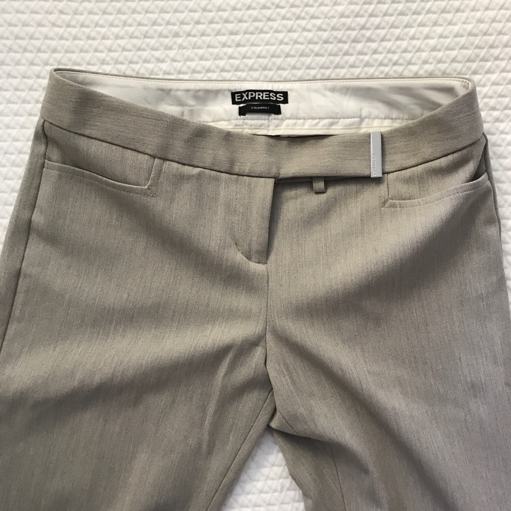 Express Barely Boot “Columnist” Slacks Work Pants - image 3